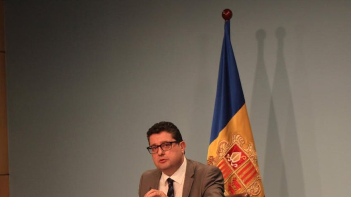 El cap de la unitat d’intel·ligència financera, Carles Fiñana.