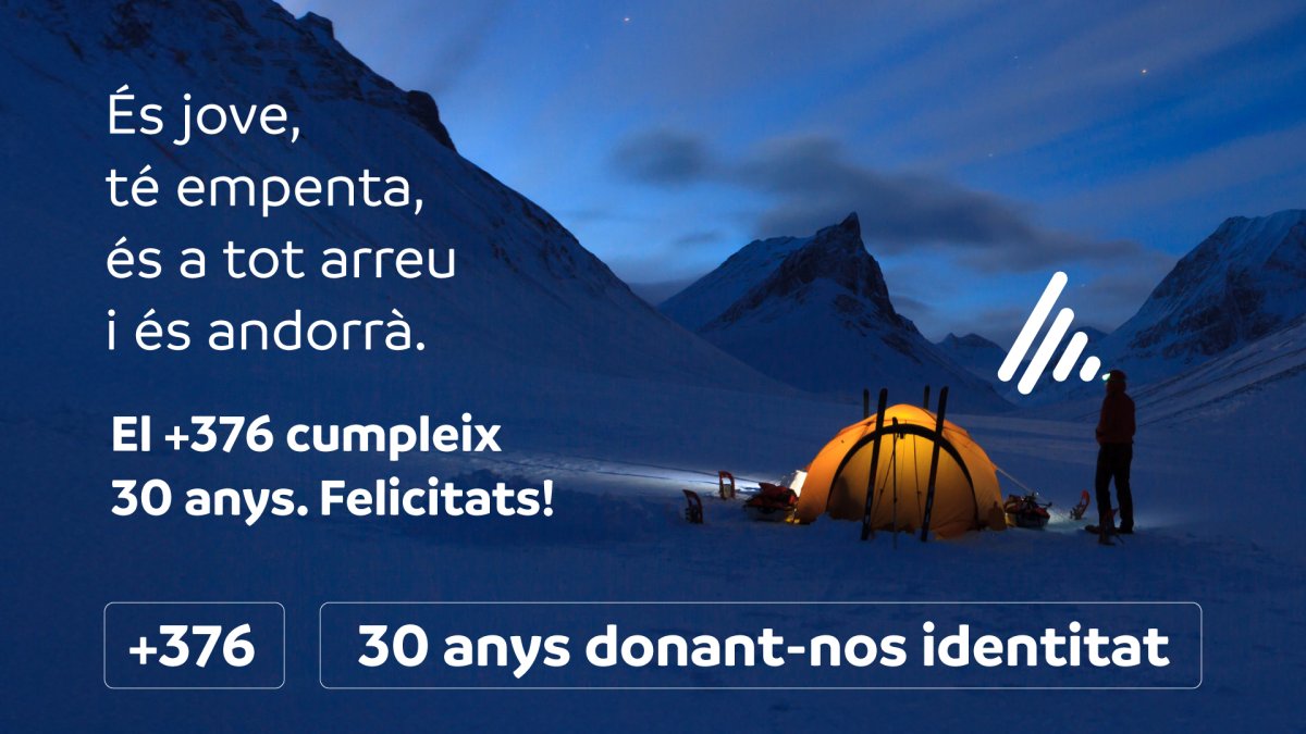 Aniversari del codi de país +376