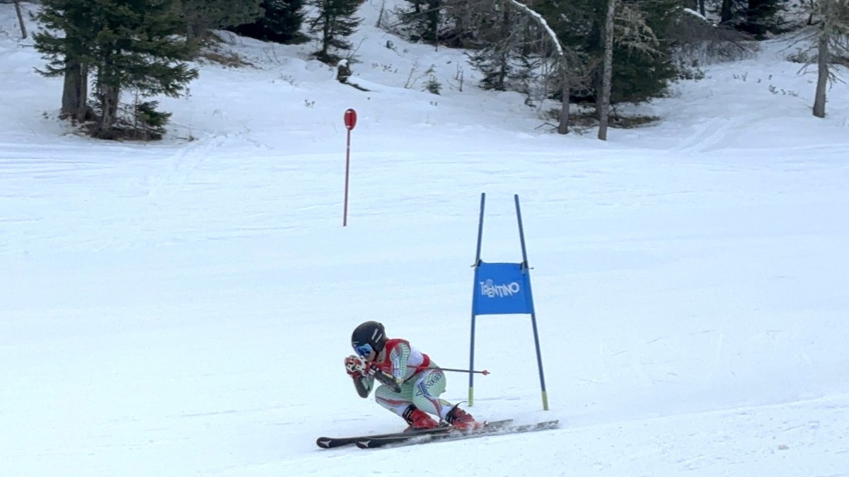 Clàudia García, ahir.