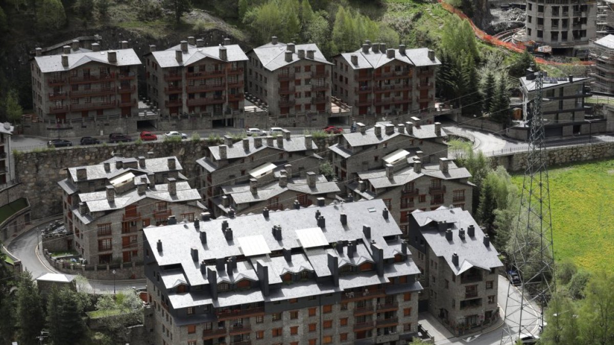 Edificis d’habitatges a Canillo.