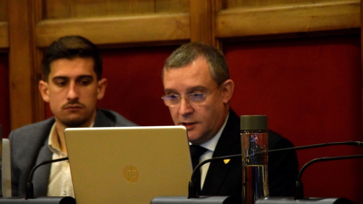 El conseller de la minoria Josep Majoral.