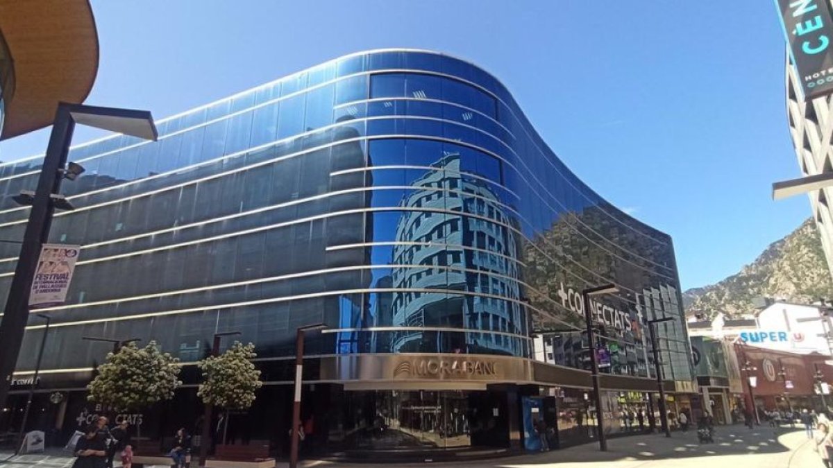 La seu de MoraBanc a Andorra la Vella.