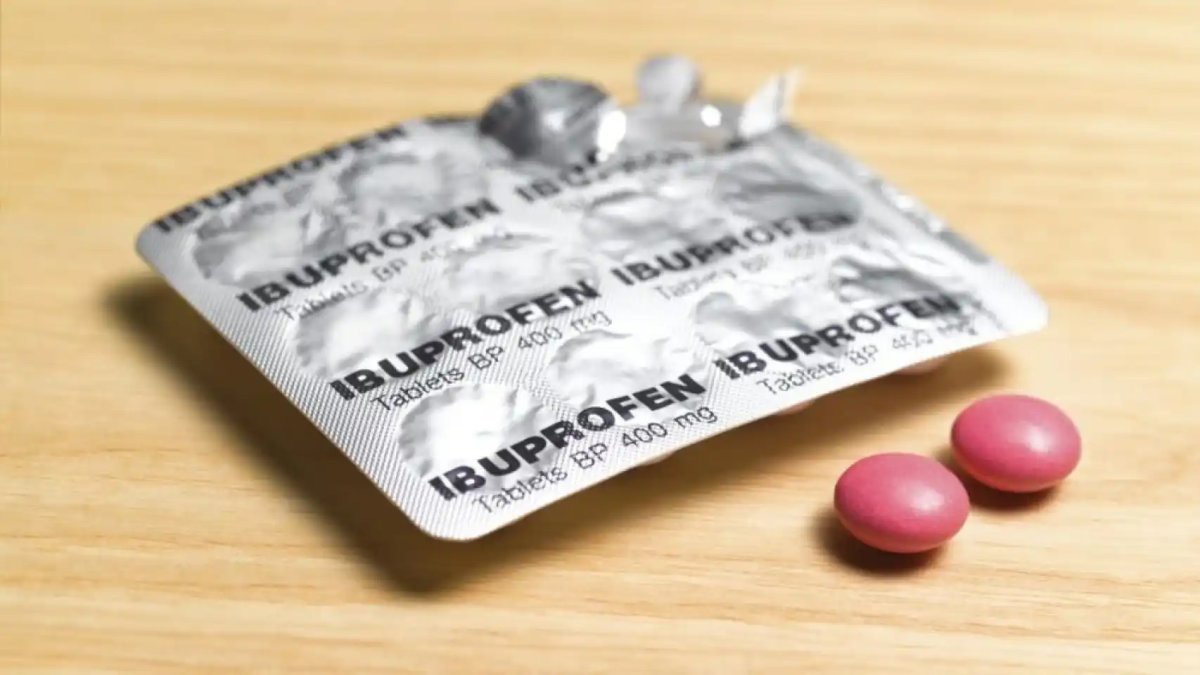 Un blíster d’ibuprofèn.