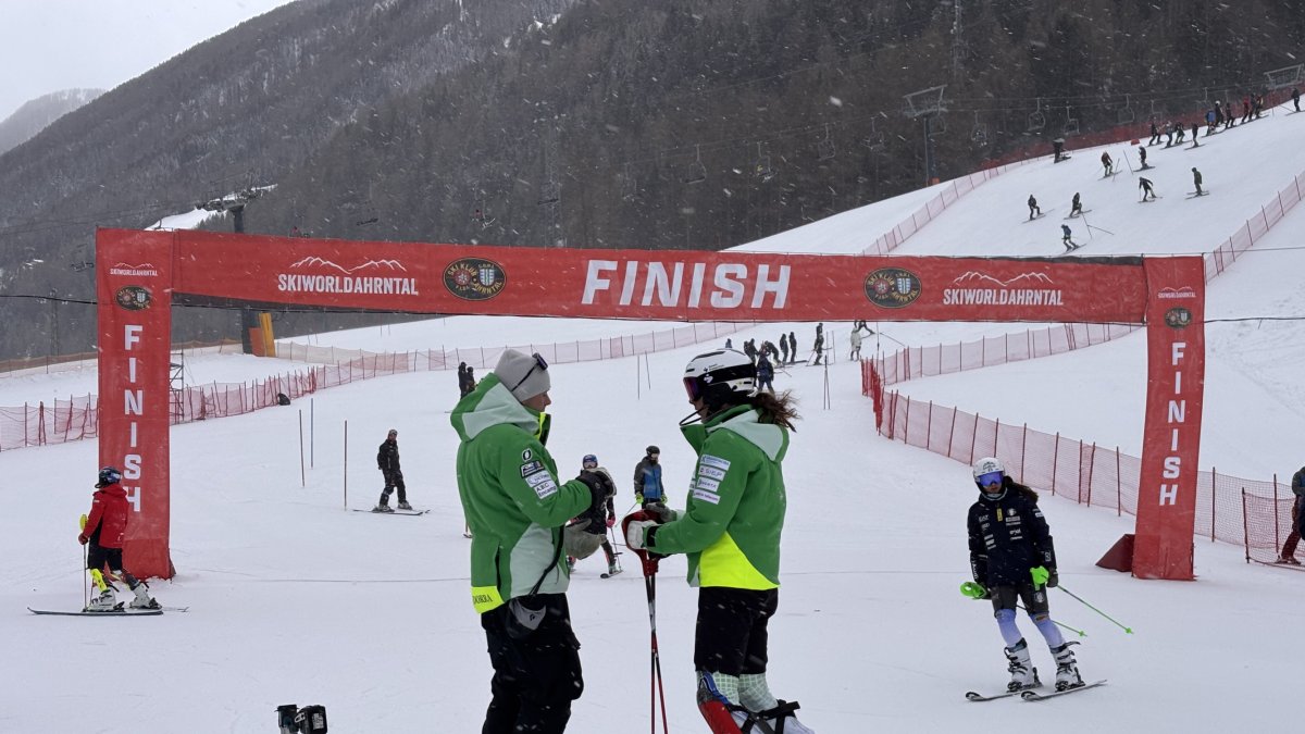 Carla Mijares i Josh Alayrach, ahir a Ahrntal.