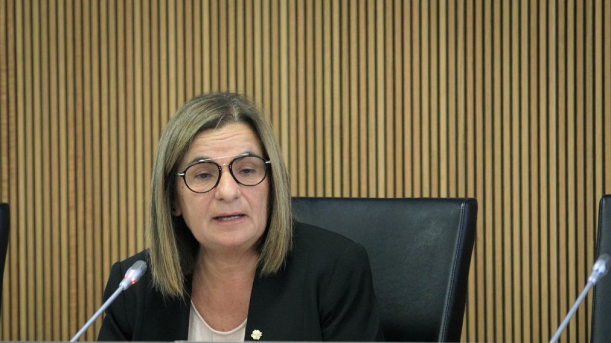 La ministra d’Afers Socials, Trini Marín.