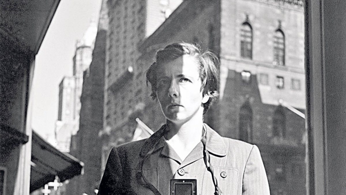 Autoretrat de Vivian Maier, Nova York, 1953.