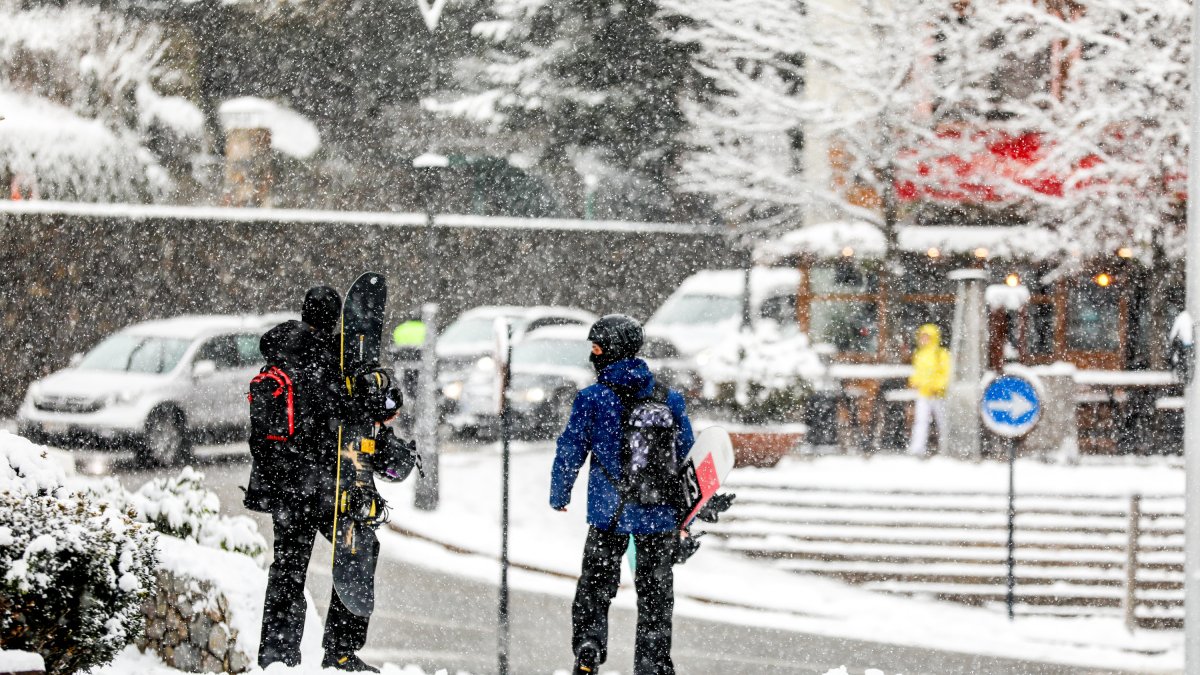 Alerta pel temporal de neu.
