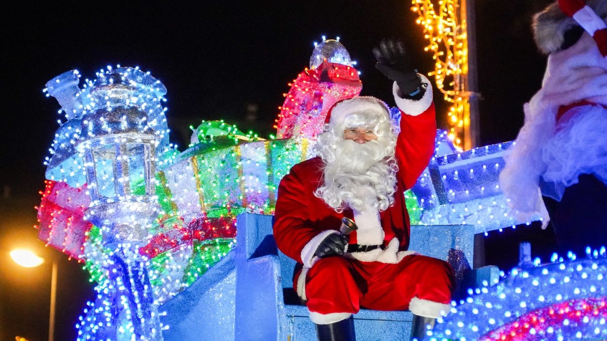 El Pare Noel visita el Pas de la Casa