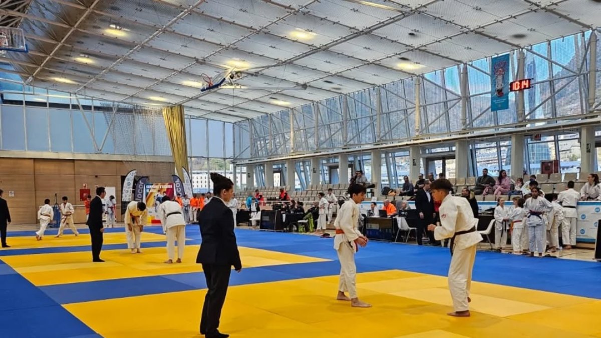 Campionat de judo.