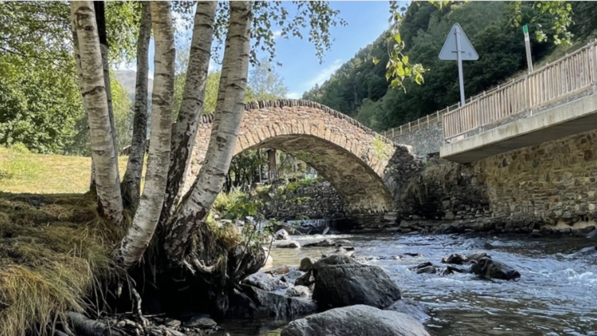 El pont de les mines de Llorts