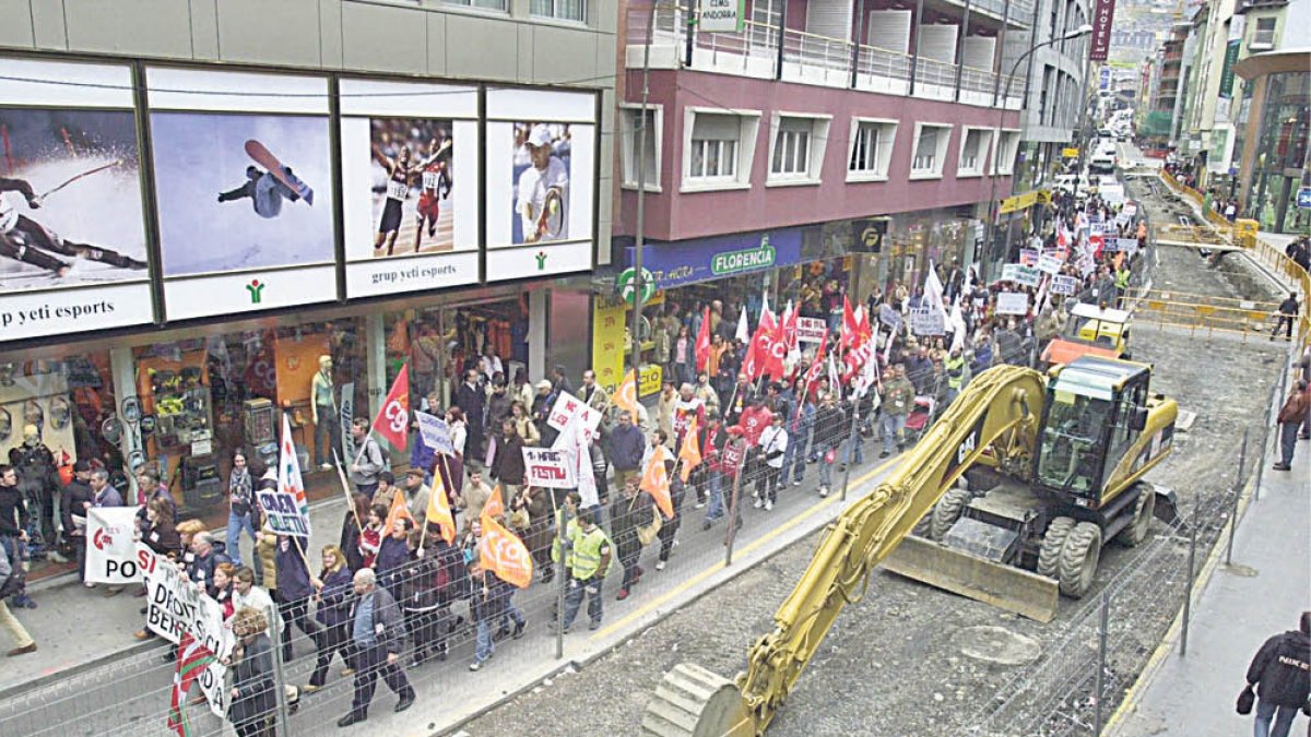 Manifestació del Primer de maig del 2004