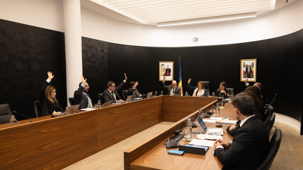 La sessió de consell de comú d'Escaldes-Engordany que ha tingut lloc aquest dilluns