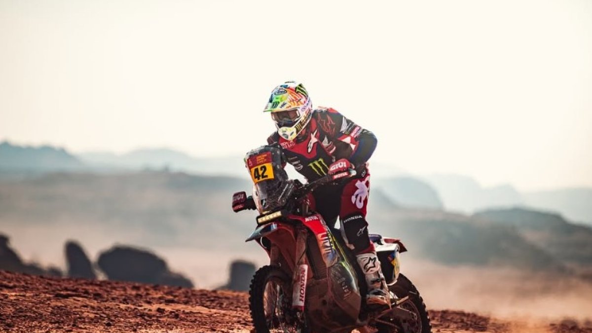 El resident Adrien van Beveren, a l’etapa d’ahir.