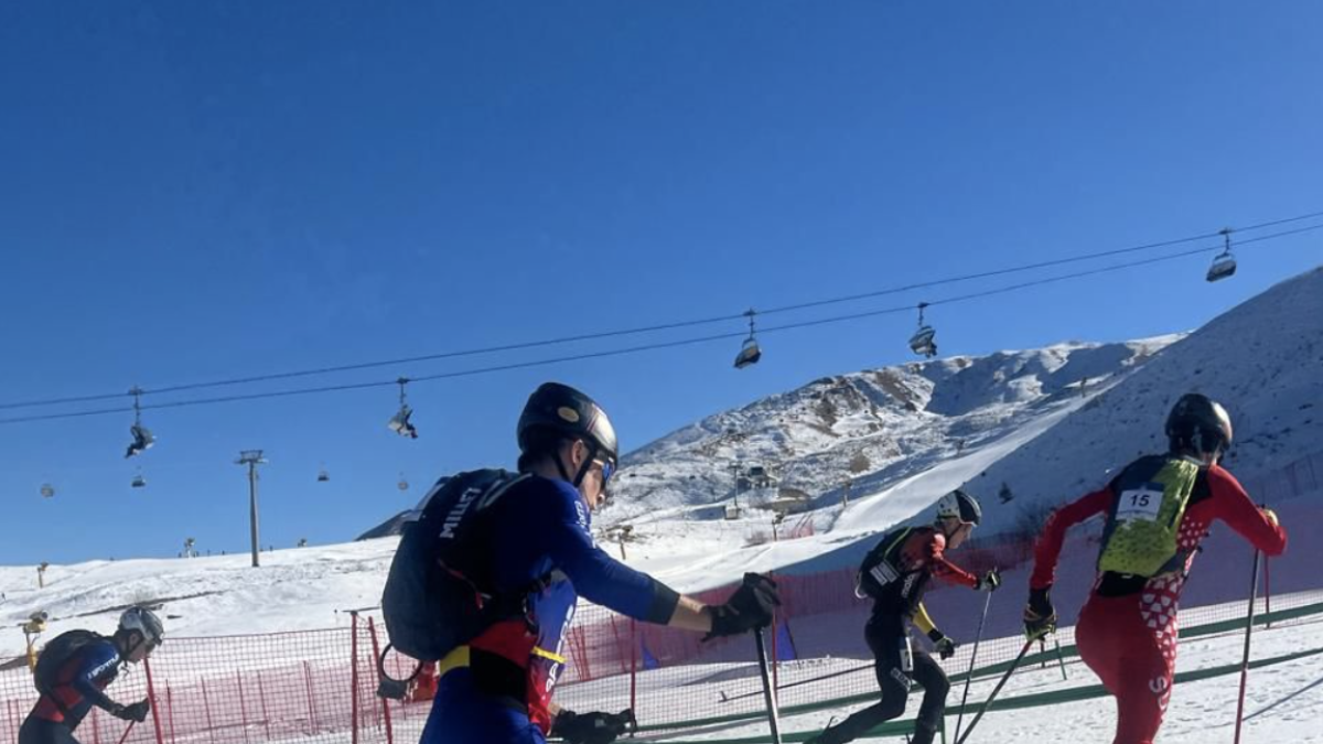 Oriol Olm, ahir a l’esprint de Shahdag.