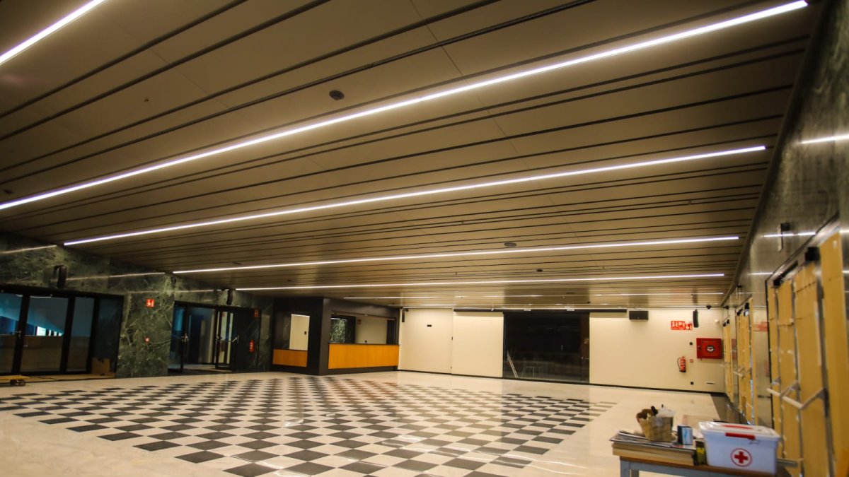 Vestíbul del Centre Cultural Lauredià després de la reforma
