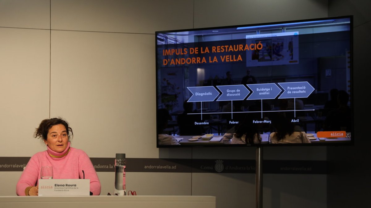 La directora científica de la Fundació Alícia, Elena Roura.