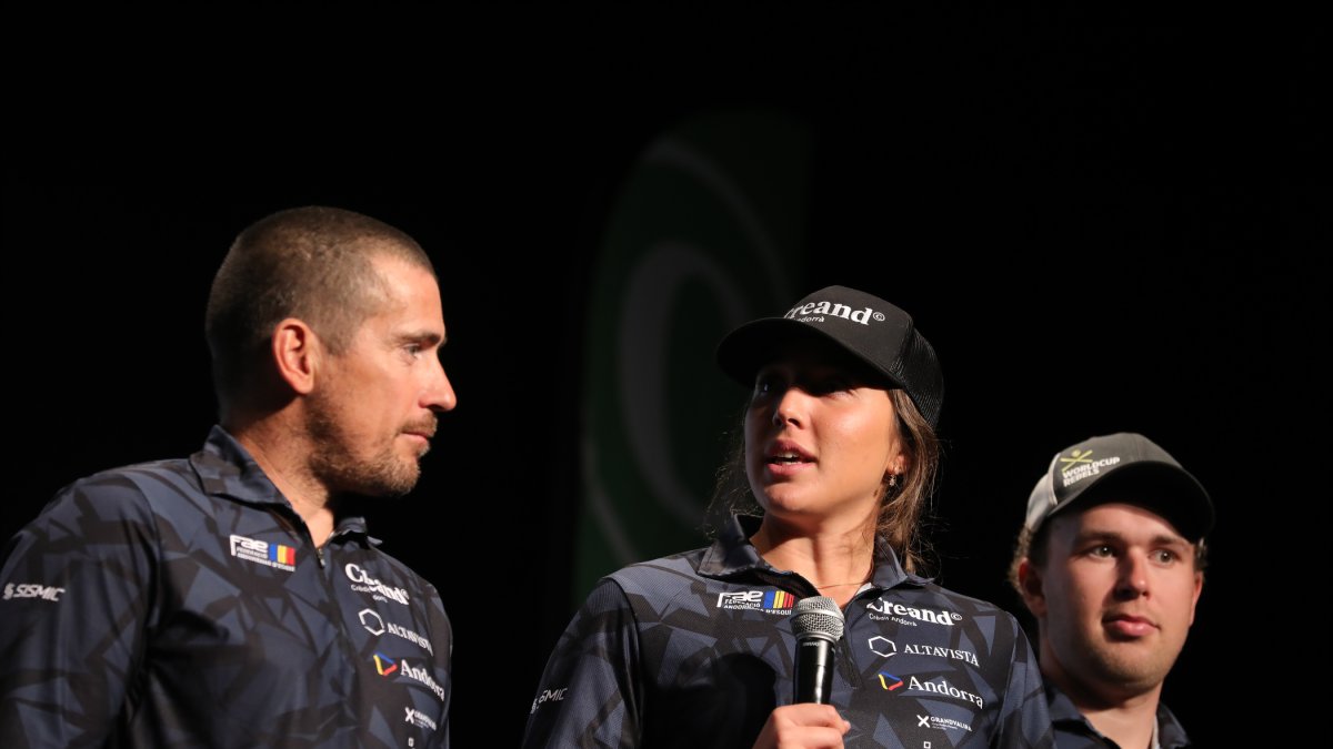 Cande Moreno, a la presentació de la temporada de la FAE.