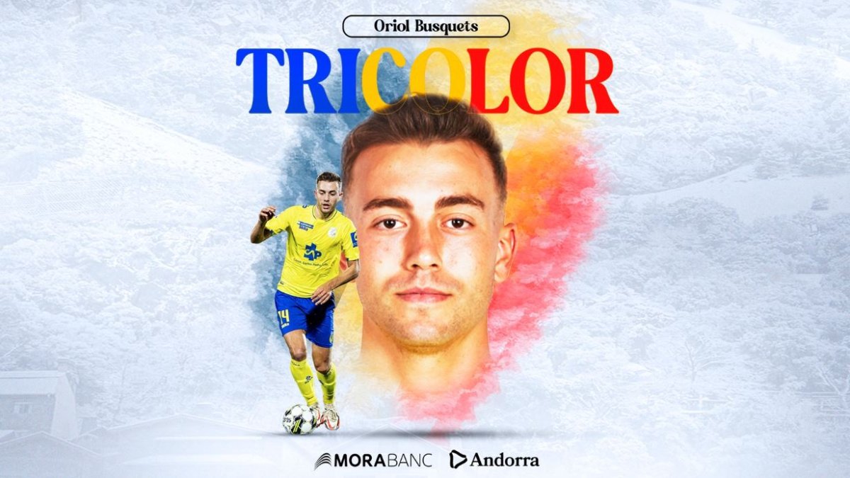 Oriol Busquets és el nou fitxatge de l'FC Andorra