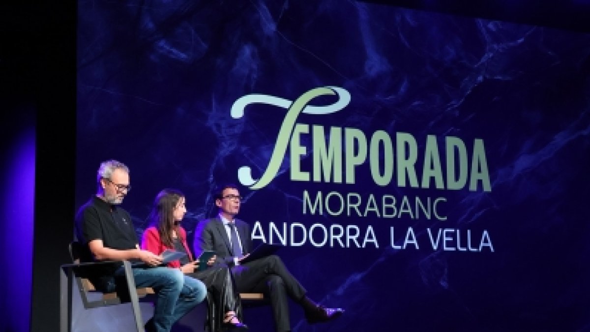 Presentació del festival Temporada MoraBanc.