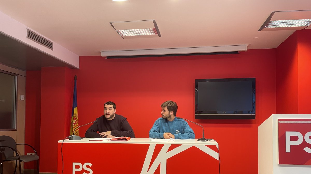 Pere Baró durant la roda de premsa d'aquest matí