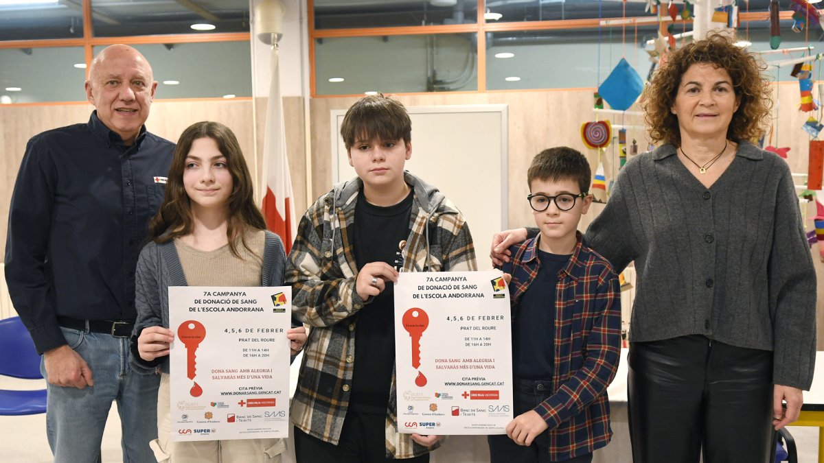 Presentació de la setena campanya de donació de sang