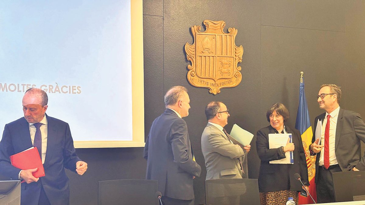 Canòlic Mingorance ahir, durant un acte a la seu de la justícia.