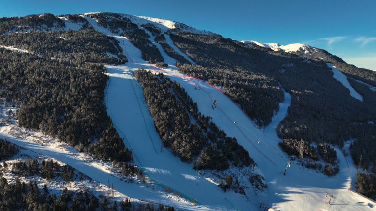 El nou Estadi Creand Eslàlom de Soldeu