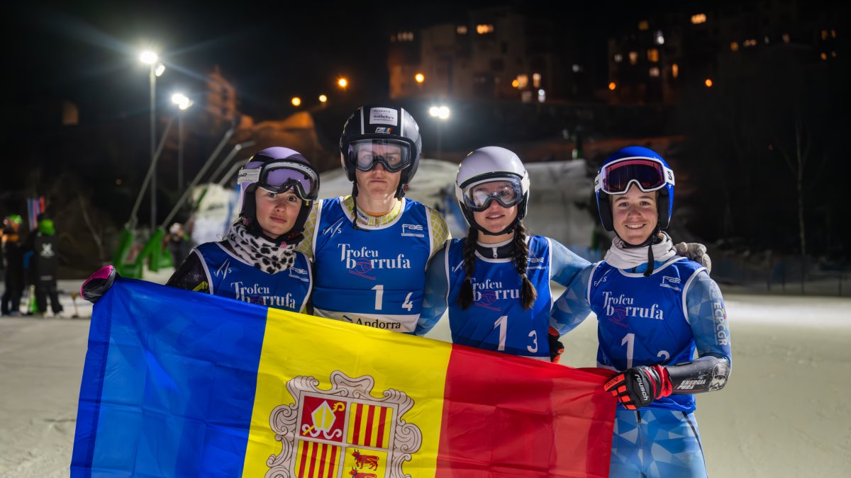 L'equip andorrà que s'ha imposat al Borrufa