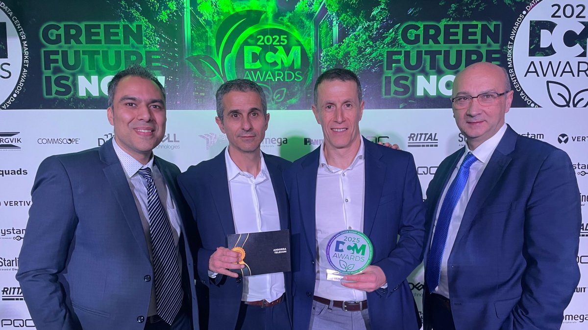 Els Data Center Awards han premiat a Andorra Telecom