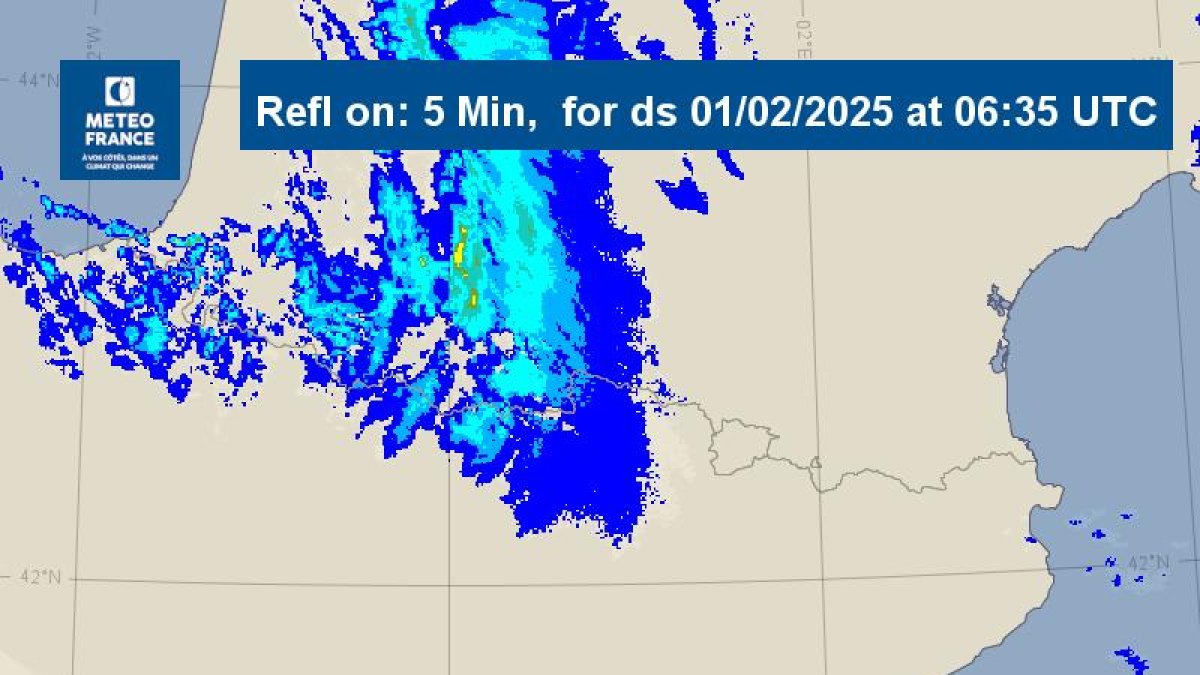 Les precipitacions s'han quedat a la meitat oest del Pirineu