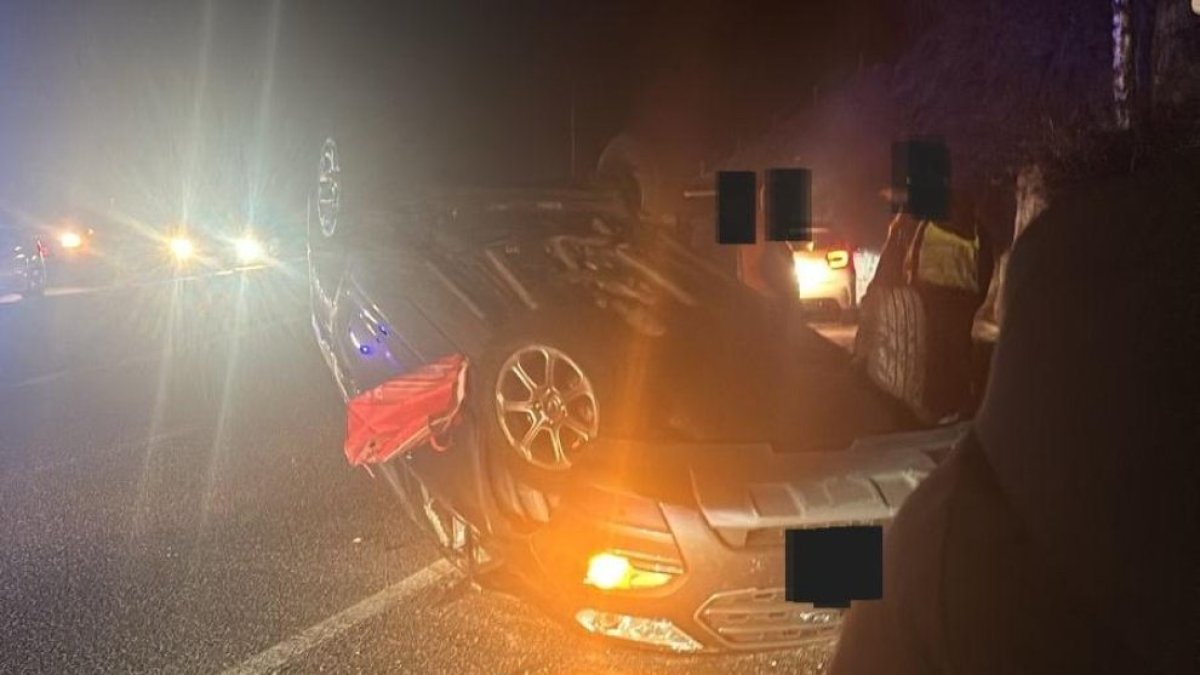 El vehicle accidentat.