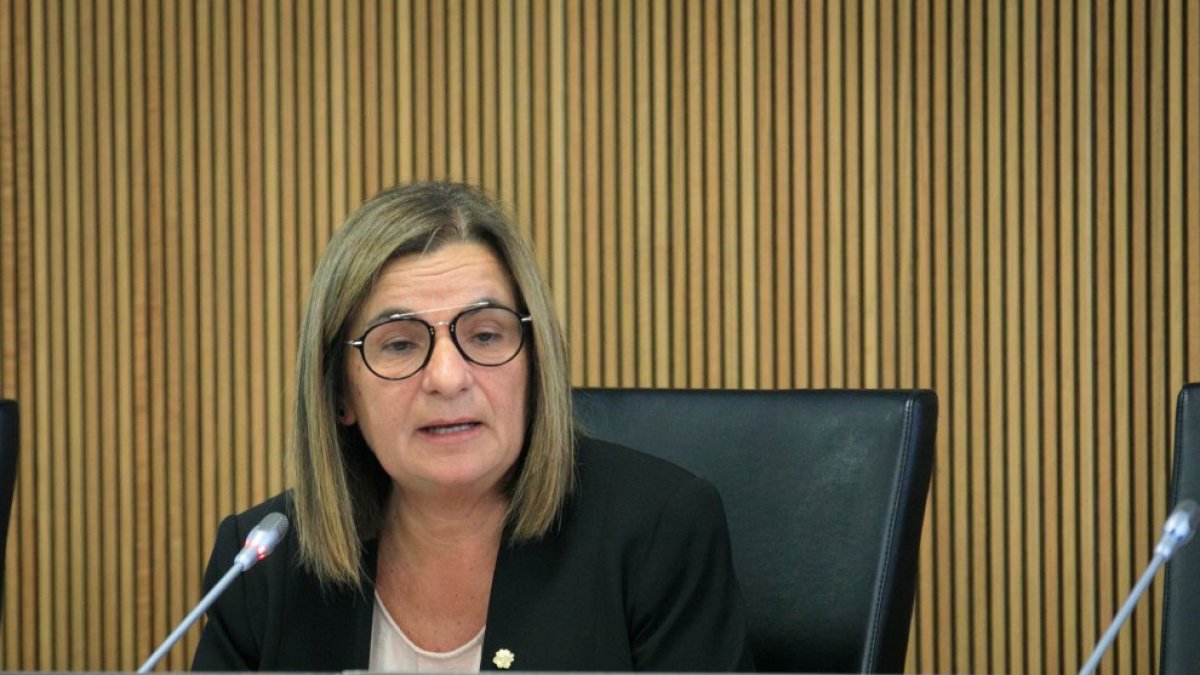 La ministra de Funció Pública, Trini Marín.