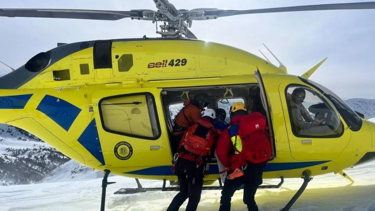Rescat dels bombers a la Coma de Ransol aquest matí
