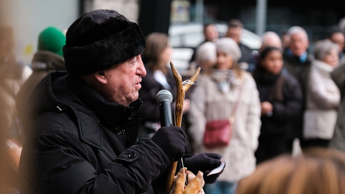 Antoni Vidal, el mestre de cerimònies.
