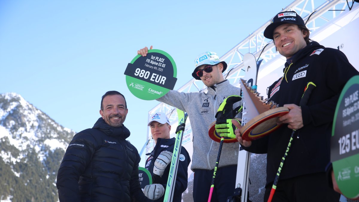 Eirik Hystad Solberg, ahir a Soldeu.