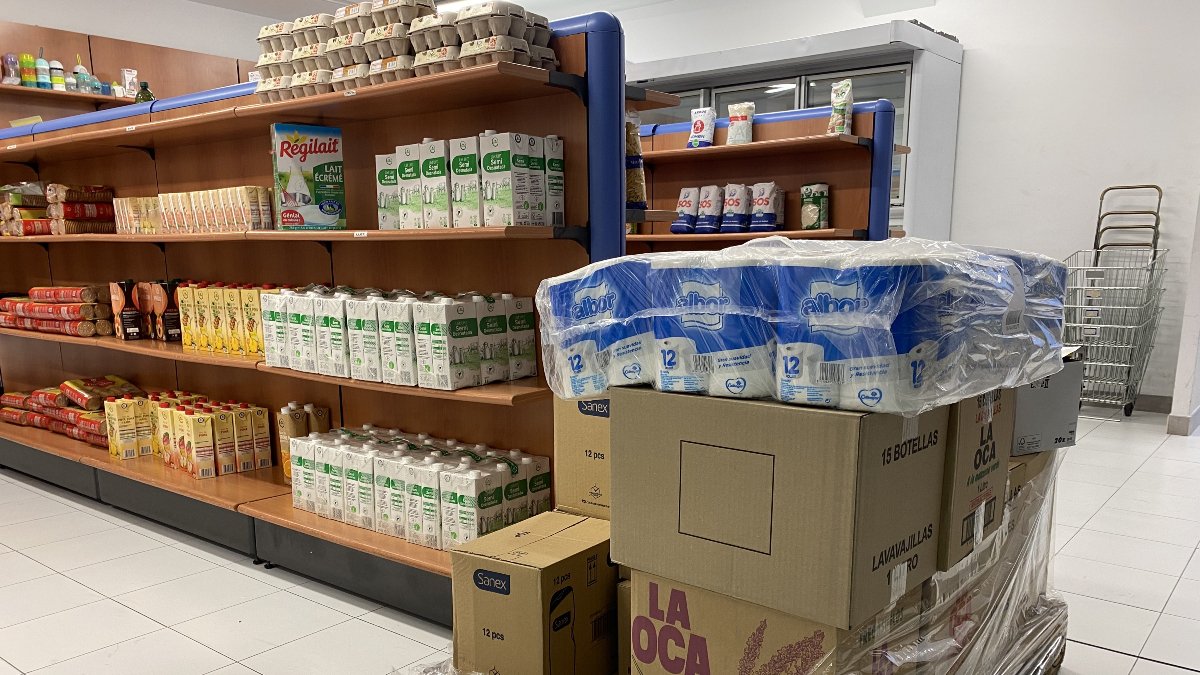 Alguns dels productes que Creand Fundació va donar l'any passat