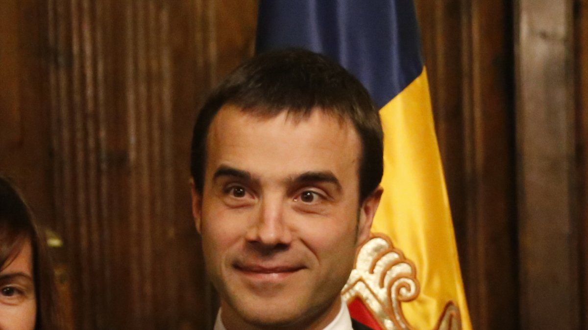 El batlle Xavier Colom