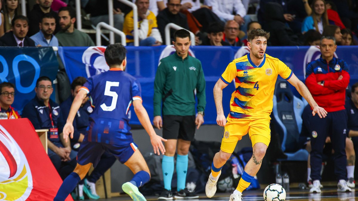 Un instant del partit