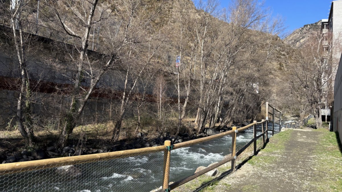 El passeig Valira ha estat objecte d'una renovació