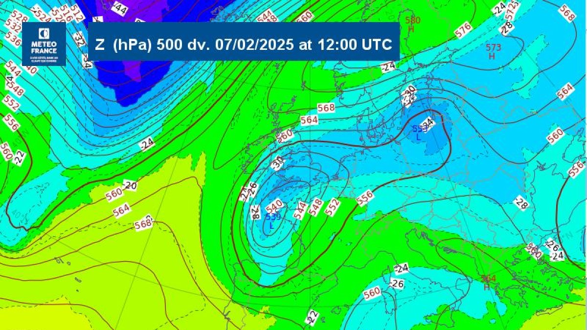 Avís groc per les nevades a partir d'aquest vespre