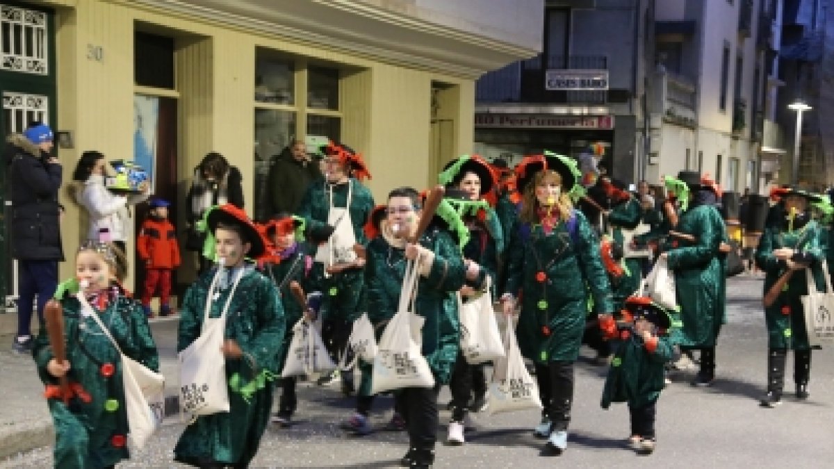 Una comparsas del Carnaval de Sant Julià de Lòria.