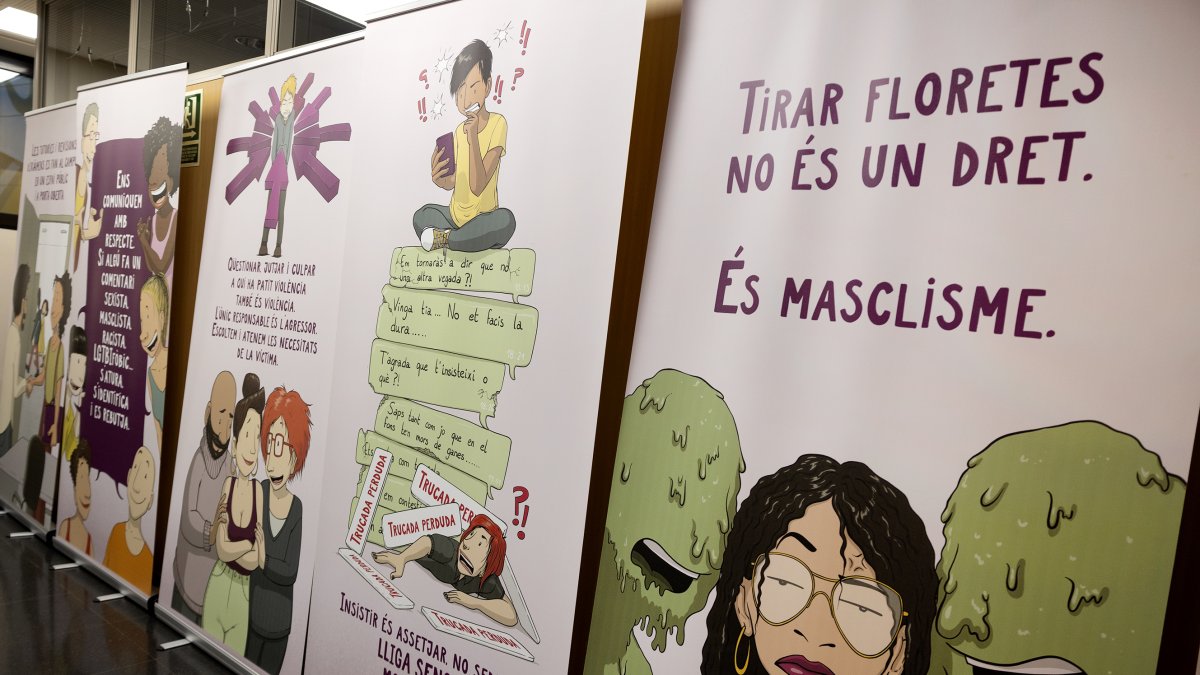 Algunes de les il·lustracions de l'exposició