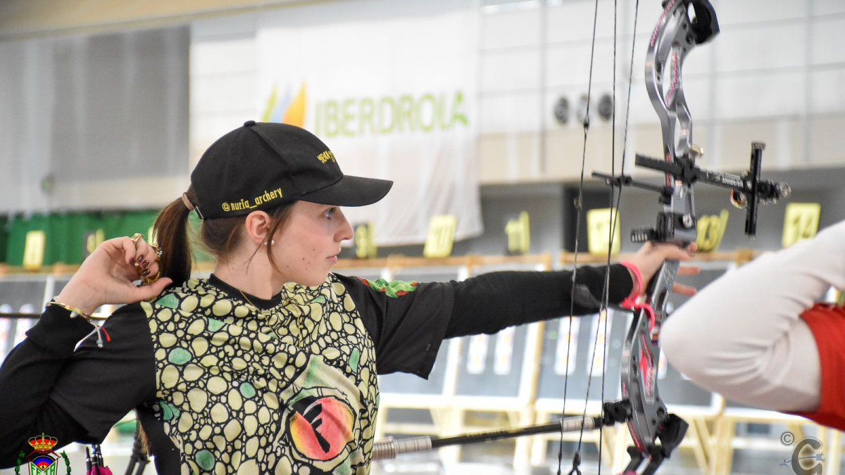 Núria Sinfreu al Campionat d’Espanya.