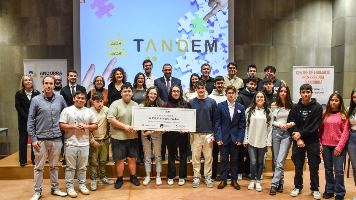 Acte de cloenda de la novena edició del Tàndem FP