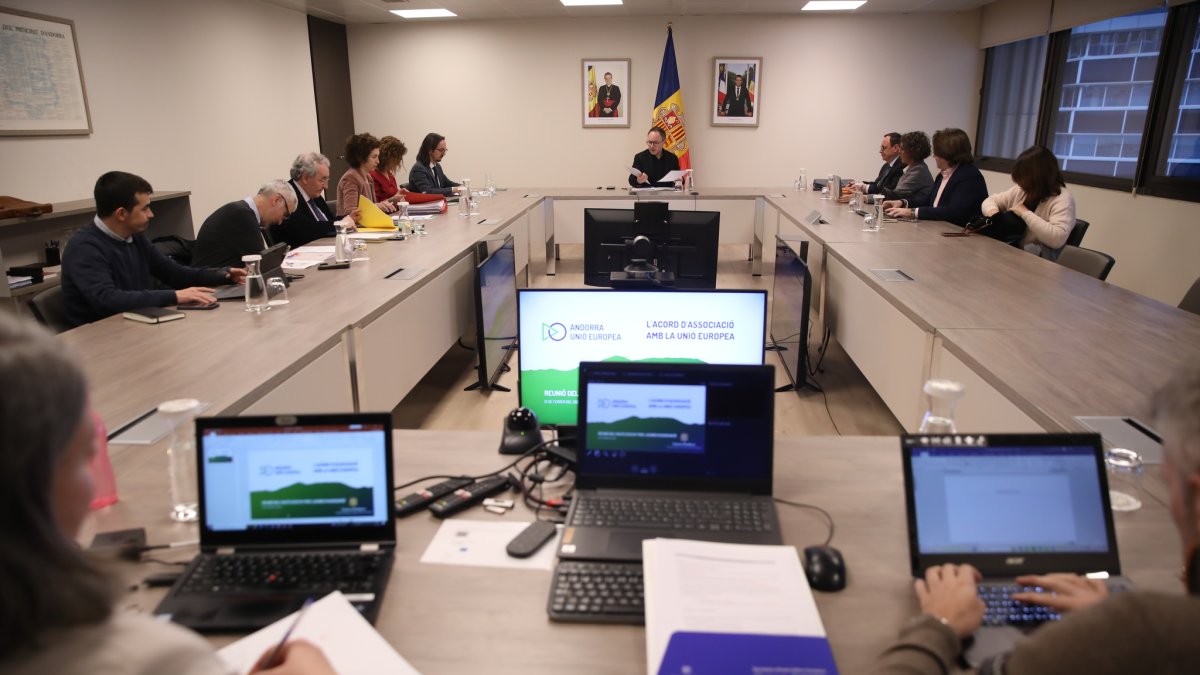 Reunió del pacte d'Estat per la UE
