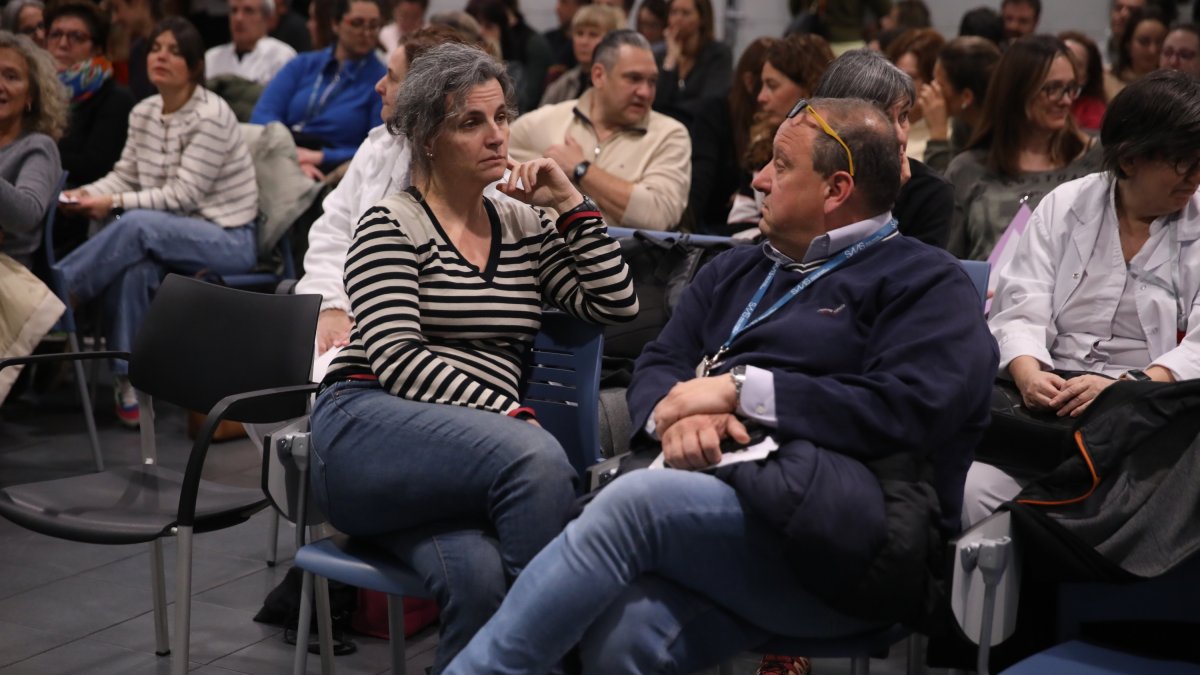 Un moment de l’assemblea del SAAS.