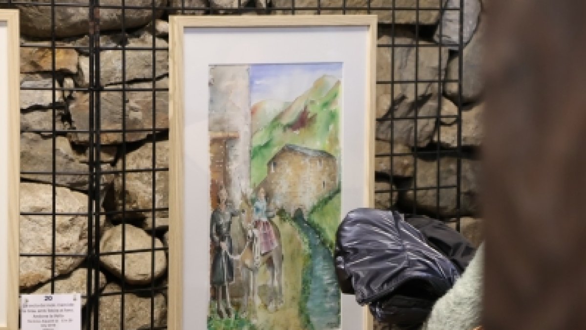Una de les obres de ‘Molins fariners d’Andorra’.