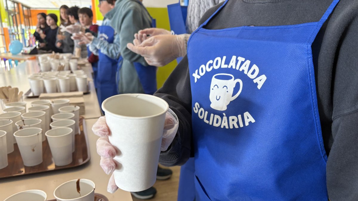 La Xocolatada Solidària del col·legi Sant Ermengol