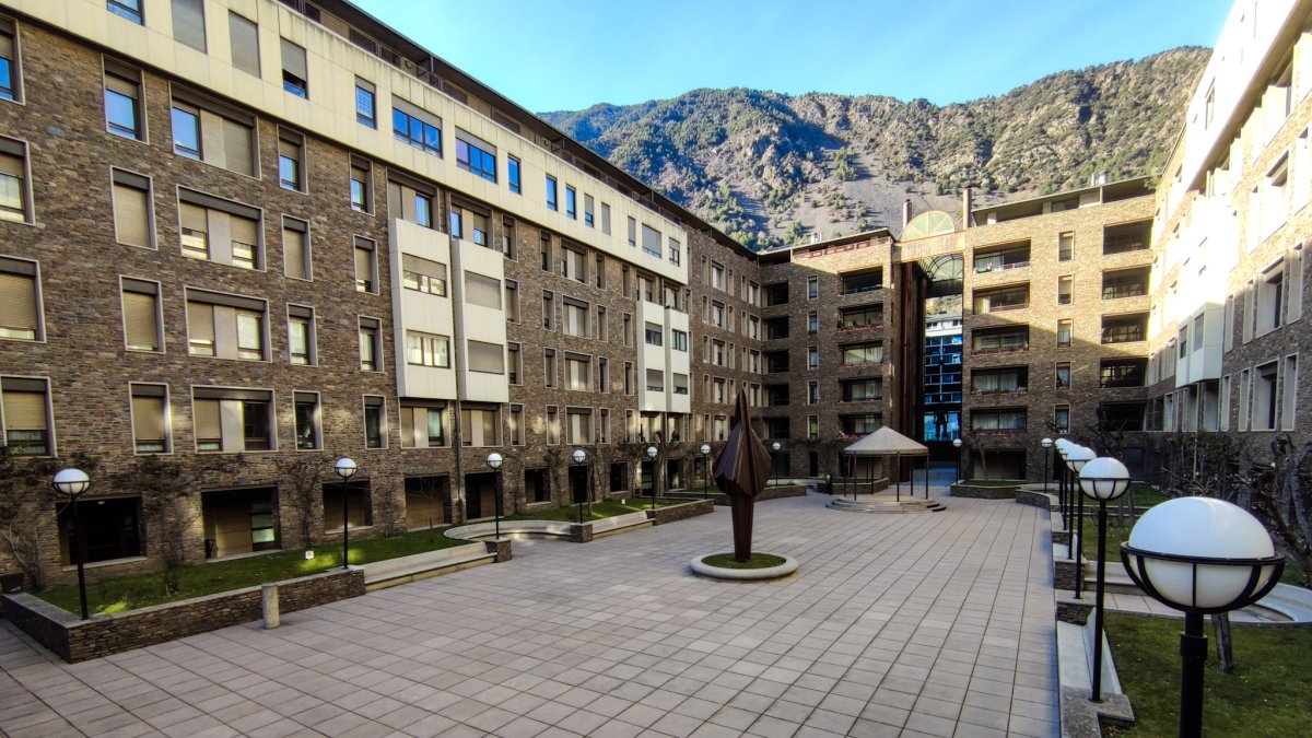 L’edifici de Prada Casadet a Andorra la Vella.