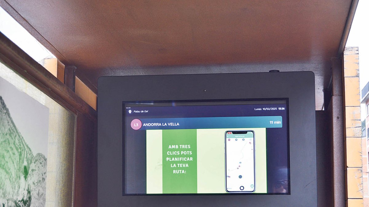 Un monitor dels que estan en marxa.